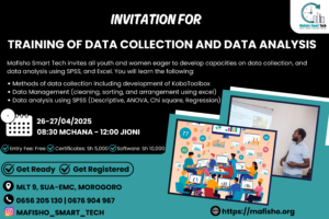 Invitation for Data Analysis Training Workshop